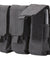 Code 11 Molle Ready Triple M4 Magazine Pouch (Color: Black)