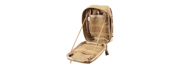 Code 11 Molle Sidekick Admin Pouch (Color: Tan)