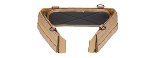 Code 11 Molle Slim Tactical Battle Belt (Color: Tan)