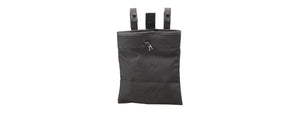 Code 11 Molle Foldable Dump Pouch (Color: Black)