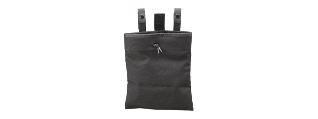 Code 11 Molle Foldable Dump Pouch (Color: Black)