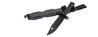 Lancer Tactical Airsoft M9 Rubber Bayonet Knife for M4/M16 AEG (Color: Black) Airsoft Gun Accessories