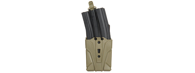 Ca-1225Gm High Speed M4/M16 Magazine Molle Pouch (Olive Drab Green)