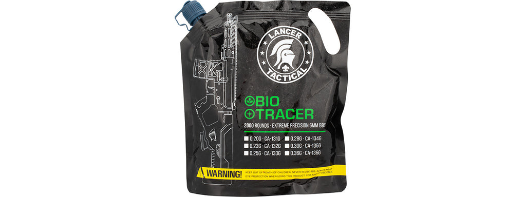 Tracer BBs BlueMag 0.20g Green - 3000 Round Competition Grade For