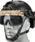 Lancer Tactical Helmet Safety Goggles [Smoke Lens] (AOR1)