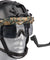 Lancer Tactical Helmet Safety Goggles [Smoke Lens] (Digital Woodland)