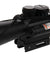 Ca-1404 3.5-10X40 Er Red & Green Illuminated Rifle Scope W/ Laser Sight
