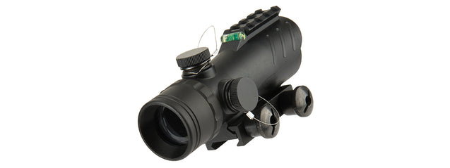 Lancer Tactical Enclosed Red Dot Sight W/ Top Optic Rail (Black)
