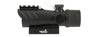 Lancer Tactical Enclosed Red Dot Sight W/ Top Optic Rail (Black)