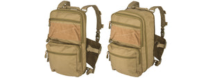 Ca-1615Tn Qd Chest Rig Lightweight Backpack (Tan) Airsoft Gun Accessories