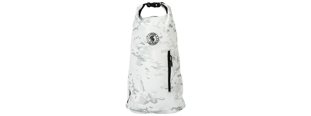 Lancer Tactical 1000D Nylon Tactical Barrel Backpack (Snow Camo) Airsoft Gun Accessories