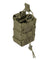 Lancer Tactical 1000D Nylon Molle Bungee Double Mag Pouch (Od Green)