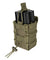 Lancer Tactical 1000D Nylon Molle Bungee Double Mag Pouch (Od Green)