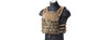 Lancer Tactical Lightweight Molle Tactical Vest with Retention Cords (Color: Camo) Airsoft Gun / Accessories