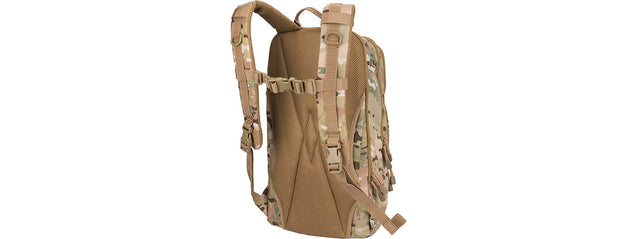 Lancer Tactical 1000D EDC Commuter Molle Backpack w/ Concealed Holder (CAMO) Airsoft Gun Accessories
