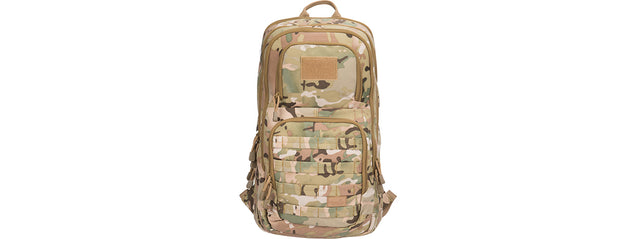 Lancer Tactical 1000D EDC Commuter Molle Backpack w/ Concealed Holder (CAMO) Airsoft Gun Accessories