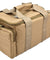 Lancer Tactical Weather Resistant Shooting Range Bag w/ Shoulder Strap (Color: Khaki) Airsoft Gun Accessories