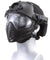G-Force Pilot Full Face Helmet w/ Plastic Mesh Face Guard (Color: Black) Airsoft Gun / Accessories