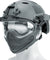 G-Force Pilot Full Face Helmet w/ Plastic Mesh Face Guard (Color: Gray) Airsoft Gun / Accessories