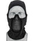 Lancer Tactical Shadow Warrior Hood Mesh Balaclava Face Mask (Color: Black) Airsoft Gun / Accessories