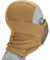 Lancer Tactical Shadow Warrior Hood Mesh Balaclava Face Mask (Color: Tan) Airsoft Gun / Accessories