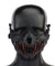 Upgraded Fangs Mesh Lower Face Mask (Color: Black)