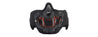 Fangs Mesh Lower Face Mask with Ear Protection (Color: Black)
