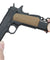 Tactical Detachable Mini 1911 Pistol Keychain with Holster (Color: Black)