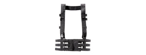 Lancer Tactical Low Profile Chest Rig (Color: Black)