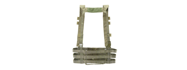 Lancer Tactical Low Profile Chest Rig (Color: OD Green)