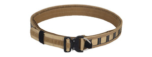 Special Combat Belt with Cobra Buckle (Color: Coyote Brown)