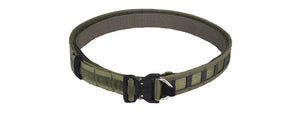 Special Combat Belt with Cobra Buckle (Color: Ranger Green)