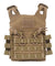 Mini Tactical Vest Ornament (Color: Coyote Brown)