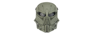 Chastener II Full Face Mask (Color: Green)