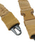 Lancer Tactical Heavy Duty Foam Padded Two Point Sling w/ QD Buckle (Color: Tan)