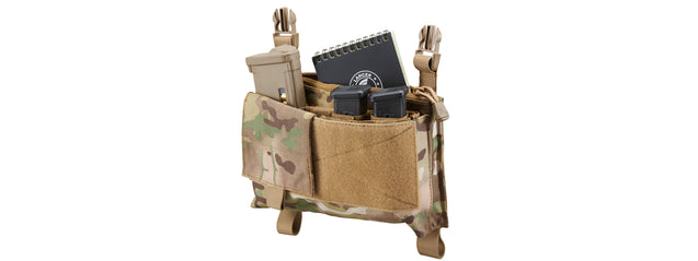 Lancer Tactical MK4 Fight Chassis Buckle Up Pouch Panel (Color: Camo)