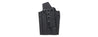 Lightweight Kydex Tactical Holster for P226 with X300 Weapon Lights (Color: Black)