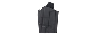 Lightweight Kydex Tactical Holster for P226 with X300 Weapon Lights (Color: Black)