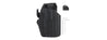 183 Universal Holster for Airsoft Sub-Compact Pistols (Color: Black)