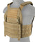 Lancer Tactical Buckle Up Version Airsoft Plate Carrier (Tan)