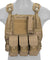 CA-301TN Nylon Molle Tactical Vest (Tan) Airsoft Gun / Accessories
