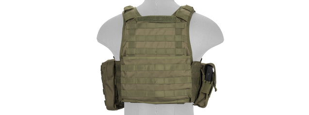 CA-305GN Nylon Assault Tactical Vest (OD Green) Airsoft Gun / Accessories