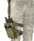 Lancer Tactical Drop Leg Six M4/M16 Magazine Panel (Od Green) Airsoft Gun Accessories