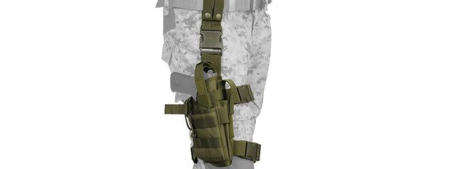 Ca-322Gn Nylon Tornado Drop Leg Holster (Od) Airsoft Gun / Accessories