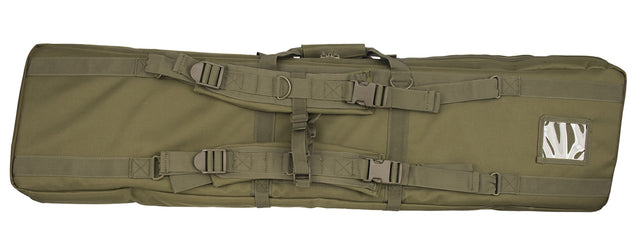 Lancer Tactical 48" Double Gun Bag 600D Pvc Molle Belt Rifle Bag (Od Green) Airsoft Gun Accessories