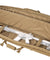 Ca-343T2 Molle 42" Double Gun Bag (Color: Tan) Airsoft Gun Accessories