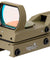 Lancer Tactical 4 Reticle Red Control Reflex Sight (Color:Tan)