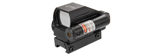 CA-424BA 4 Reticle Reflex Sight W/ Laser