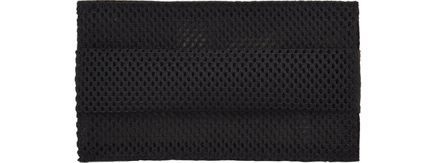 Tactical Pleated Face Mask Cover, Black Camo Airsoft Gun / Accessories