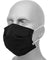 Tactical Pleated Face Mask Cover, Black